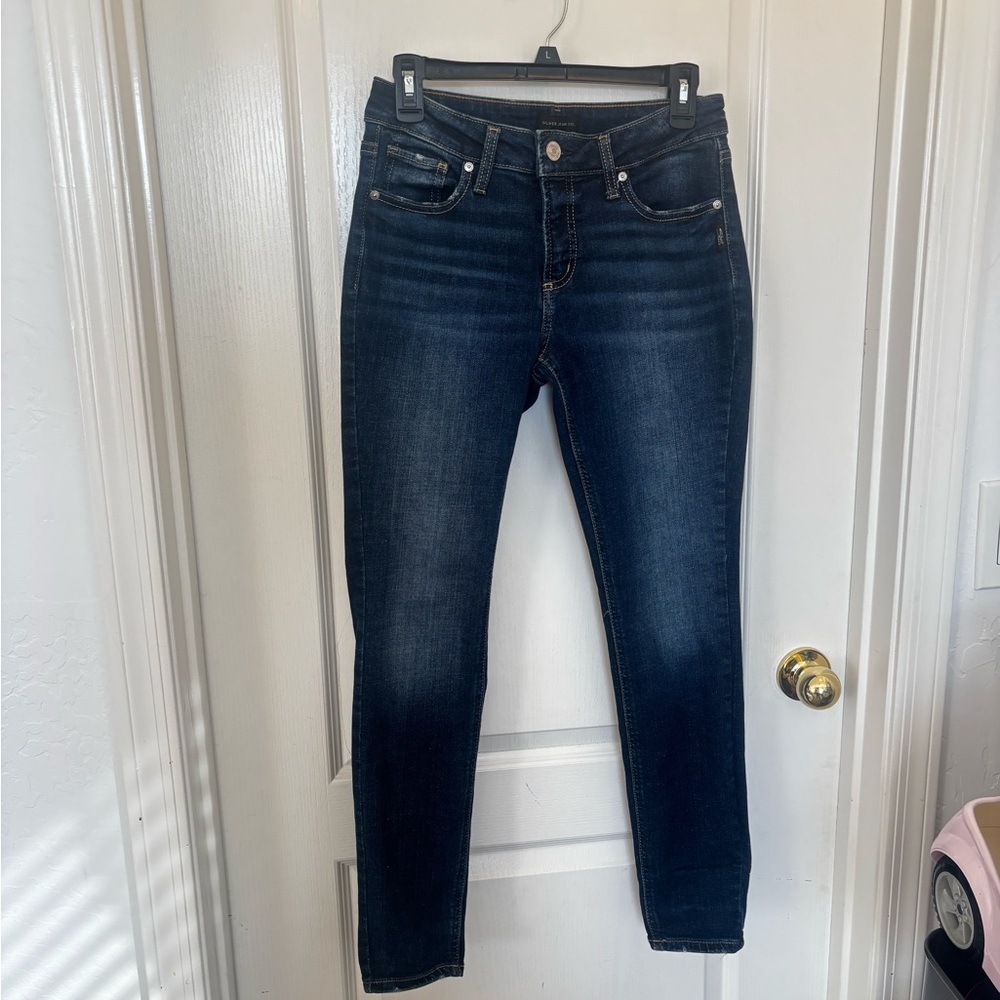Silver “Girlfriend” Denim Jeans
